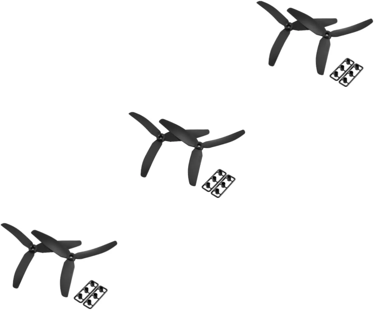 Design for Enhanced Stability and Easy languish universal preach Installation 3pcs Propellers Propellers for Rc Quadcopter and Airplane Lightweight 