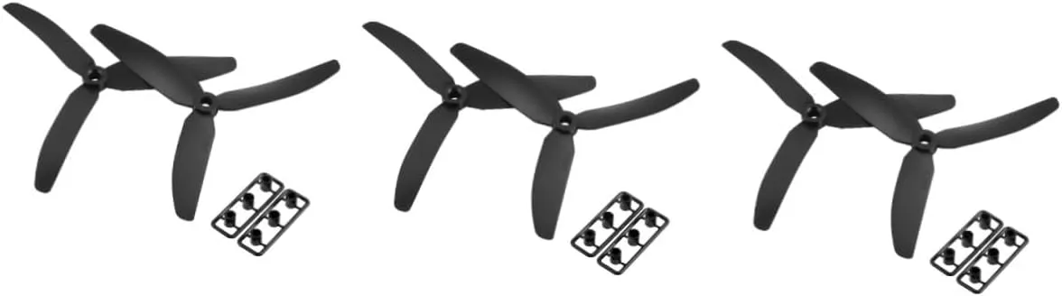 Design for Enhanced Stability and Easy languish universal preach Installation 3pcs Propellers Propellers for Rc Quadcopter and Airplane Lightweight 