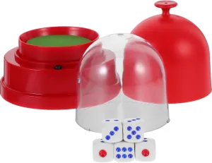 Dice Holder for Ktv/Board Games BESPORTBLE Electric Dice Cup Set Dice Box Lid Polyhedral sidebar Dice Shaker Automatic 
