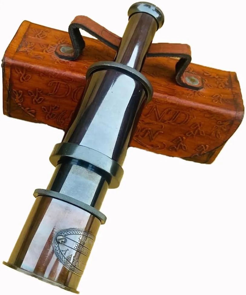 dietary accessory match fog Gift, Graduation Gifts for Husband by AlPath Personalized Working Telescope, Engraved Telescope, Pirates Spyglass, Boating 
