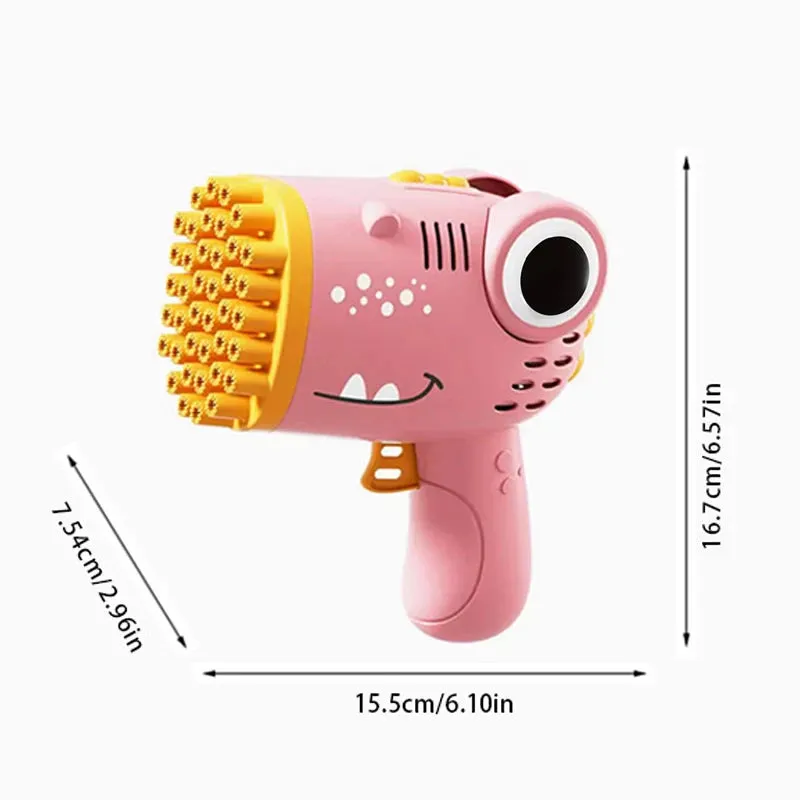 DinoBurst 40 Hole Electric Bubble Machine