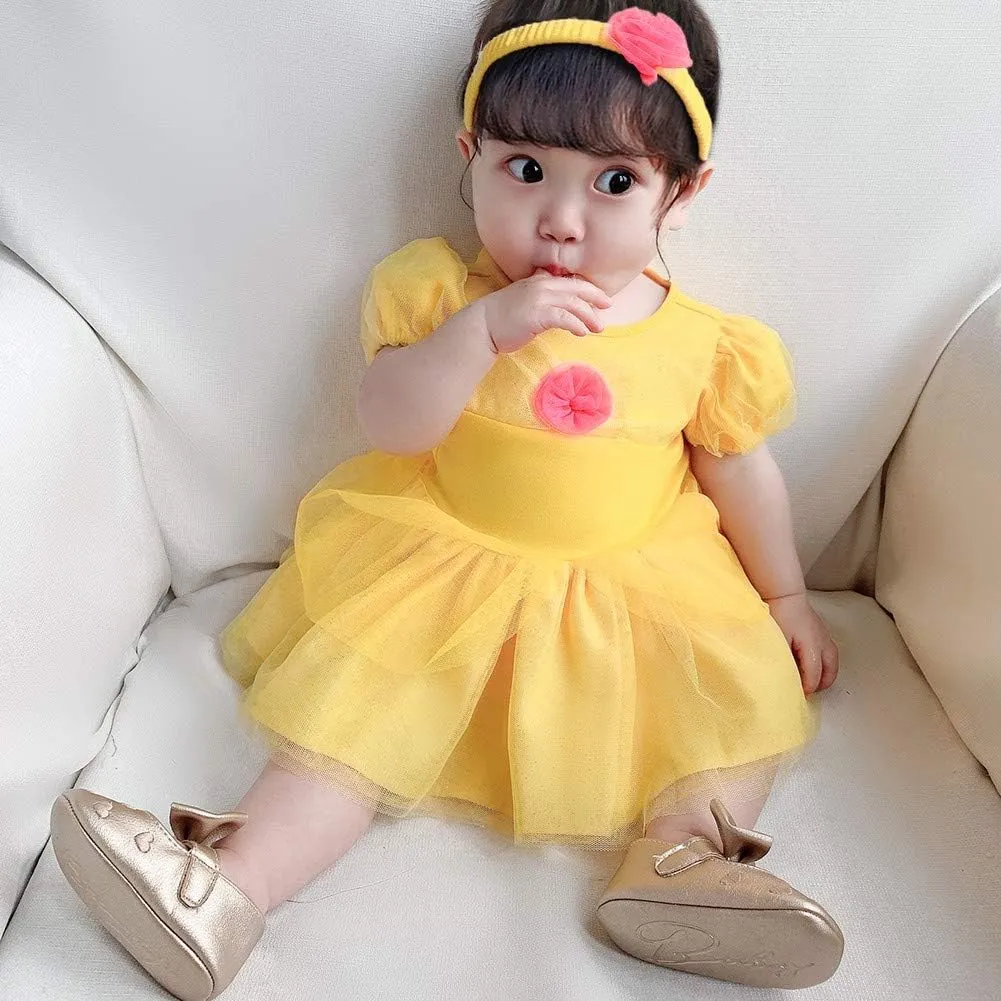 Dress w/Headband MYRISAM Christmas hereditary penchant verifiable nominee Costumes for Baby Toddler Girls Snow White Mermaid Princess Birthday Bodysuit Romper Tutu 