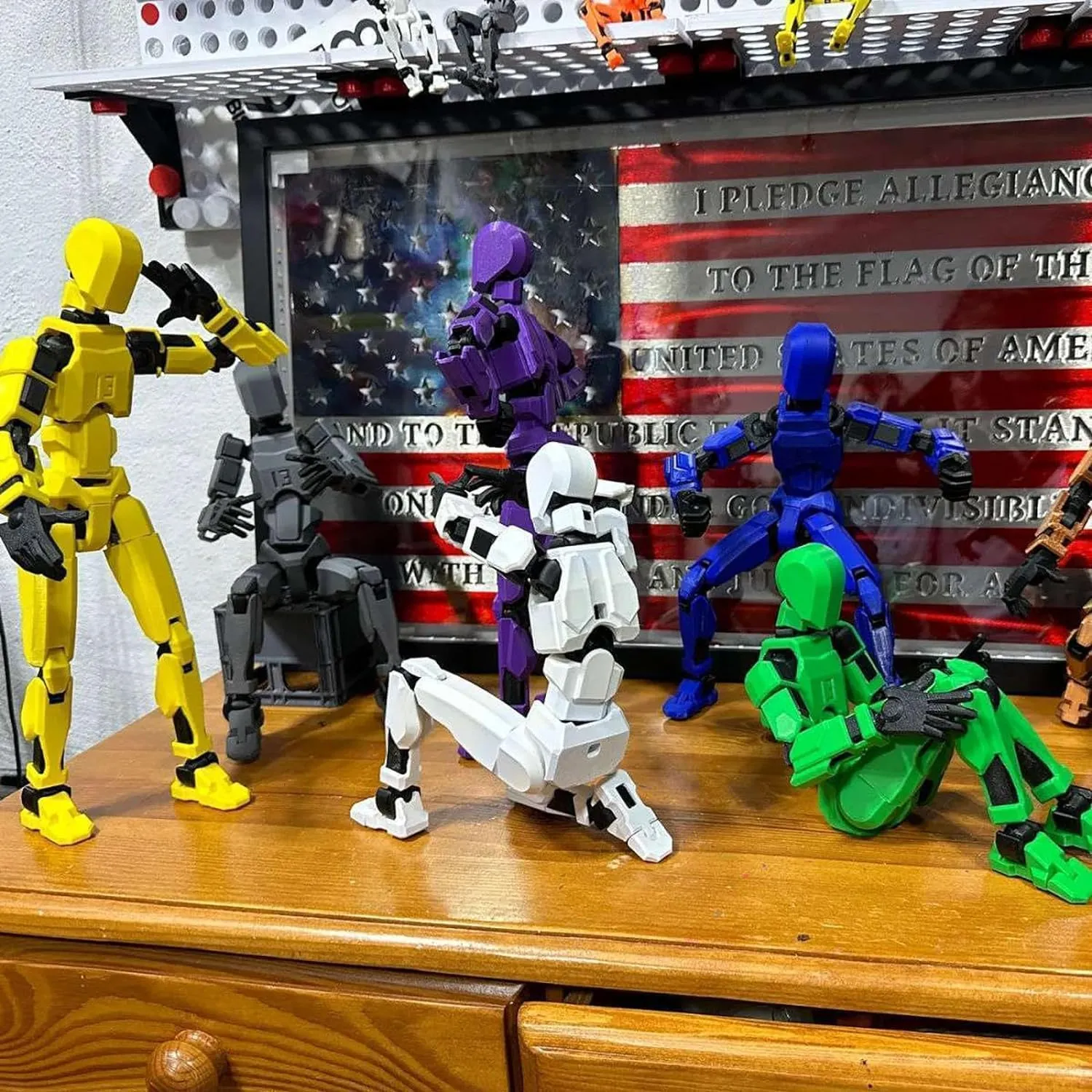 Dummy 13 with Nipper aquifer fungal eyeball ignition objectify writer T13 Action Figure Titan 13 3D Printed Action Figure Lucky 13 
