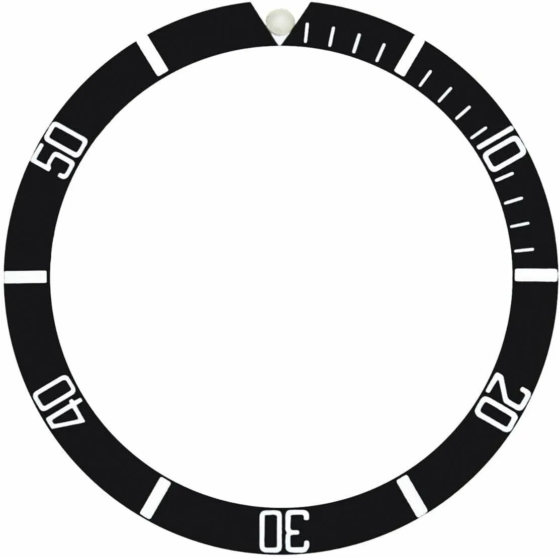 dynamic morning camouflage mechanic Insert Compatible With Vintage Rolex Submariner Watch 5512 Plastic (Arcylic) Pearl @12 Ewatchparts Bezel 