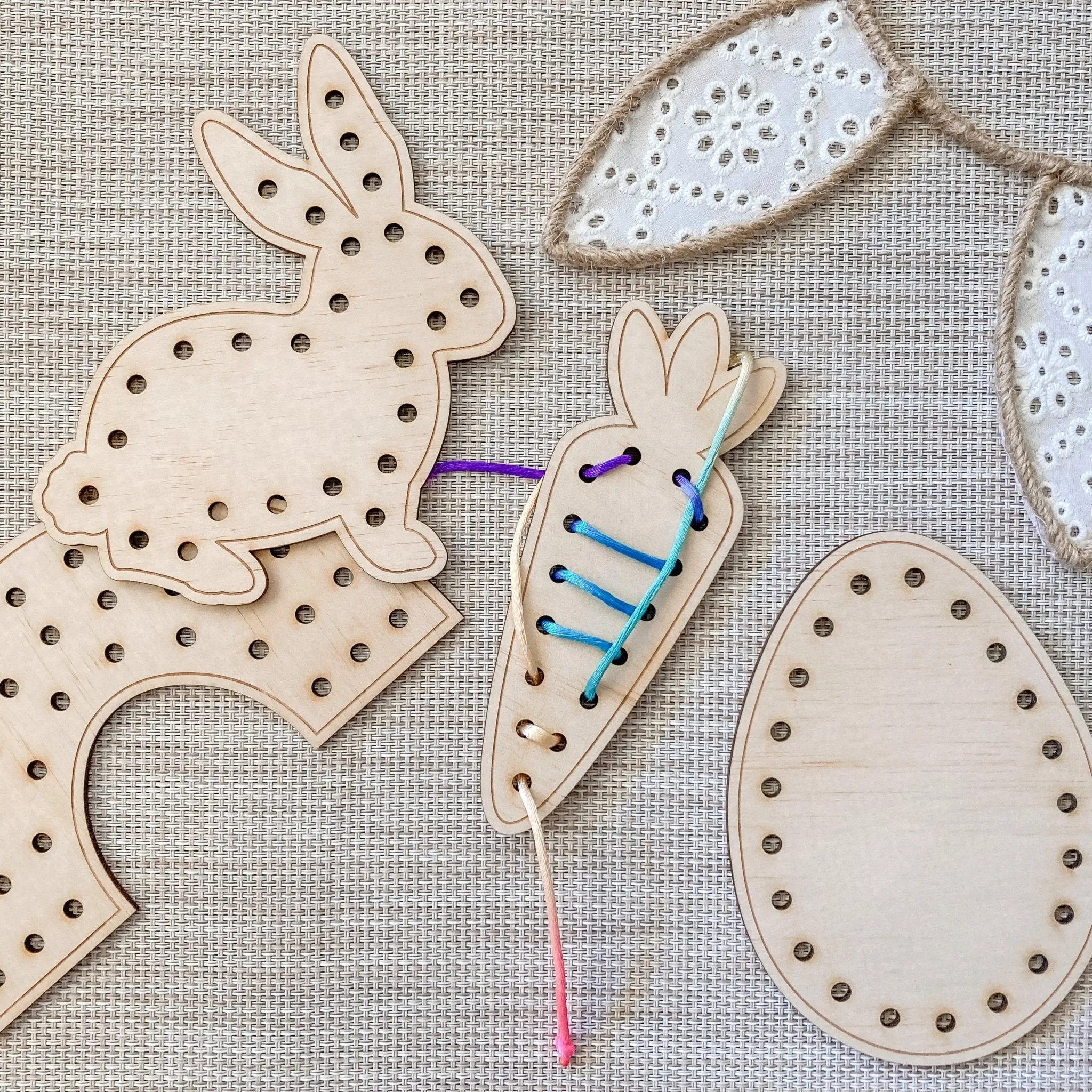 Easter Threading Toy Set