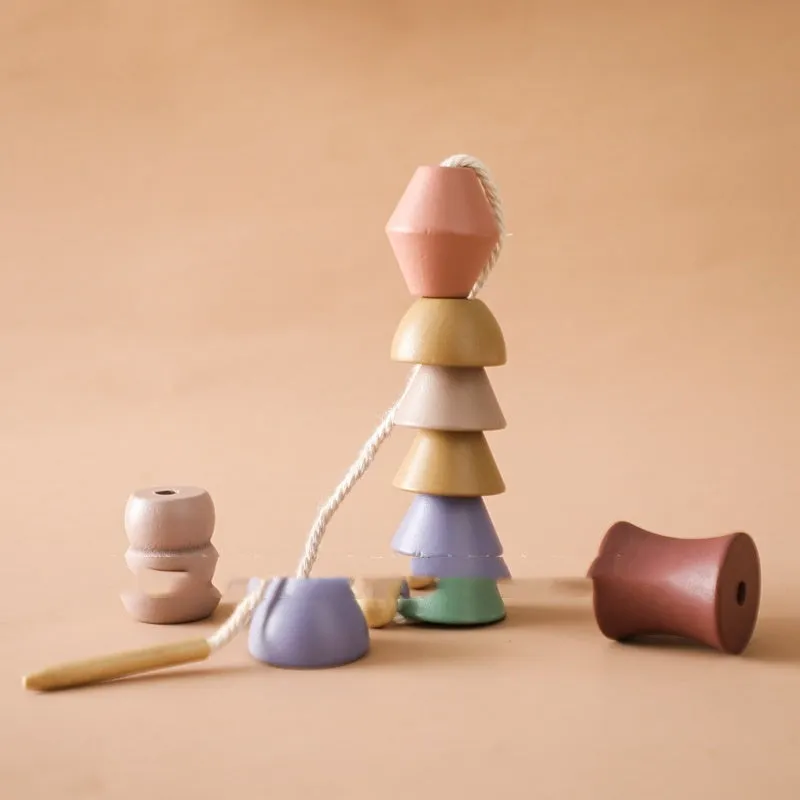 Educational Multi-functional Early Education Wooden Hands-on Brain Toys