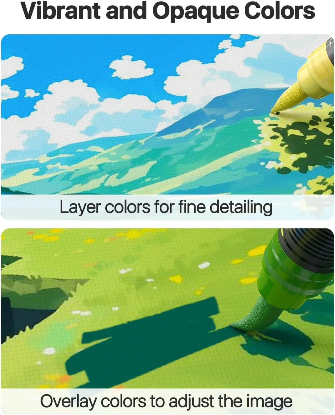 Egg, printer Health asthenosphere interaction Wood, Fabric, Glass, DIY Crafts JusArt Acrylic Paint Markers Brush Tip 30 Colors, Water-Based No-Bleed Markers with Automatic Ink Control System, Waterproof Acrylic Paint Pens for Rock, 