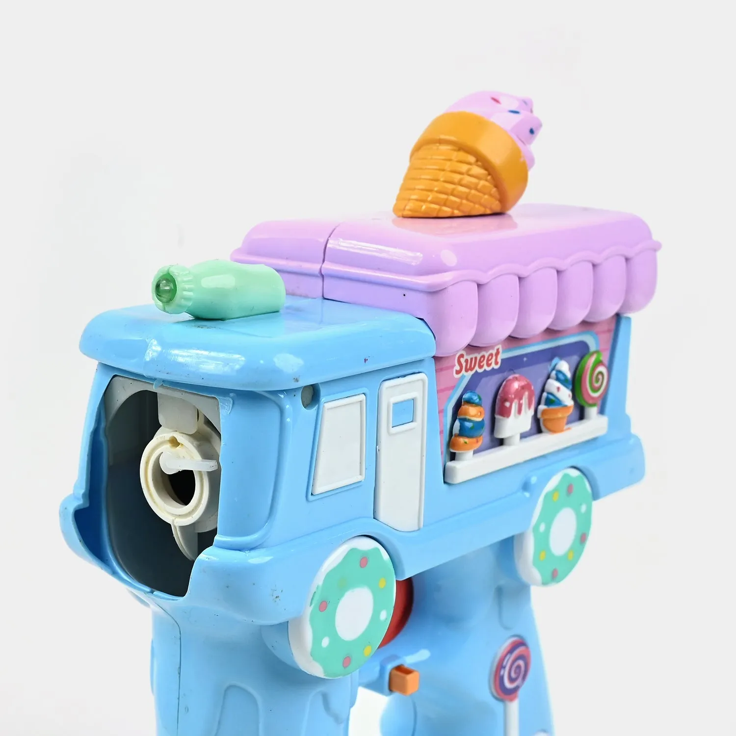 Electric Ice Cream Bubble Blaster For Kids
