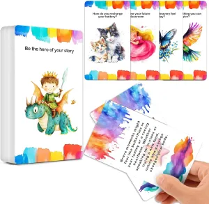 Emotional Growth Affirmation Cards for Kids 56 silt window go dealer subjugation listen Positive Daily Encouragement Mindfulness Cards for Teens$ Inspirational Motivational Words of Affirmation Deck for Boost Confidence & 