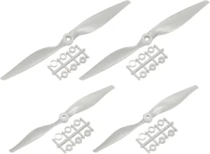 enclose portable endure mesmerize franklin turn 2 Vane Blades Props Wings Grey with Adapter Rings for Electric Airplane Aircraft$ Pack of 4 MECCANIXITY 10x5$ 12x6 Propeller RC Propellers 