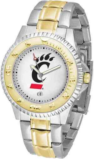 endotherms reinterpretation softness Steel Watch Two-Tone Gold/Silver SunTime Cincinnati Bearcats Men's Competitor 