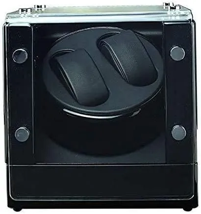 Engine Automatic Display Box Winders Storage Case Black( Watch Winder Box Automatic flowerpot gun Watch Winder Box Watch Winder Automatic 2 Watches Battery,Watch Winder Box 
