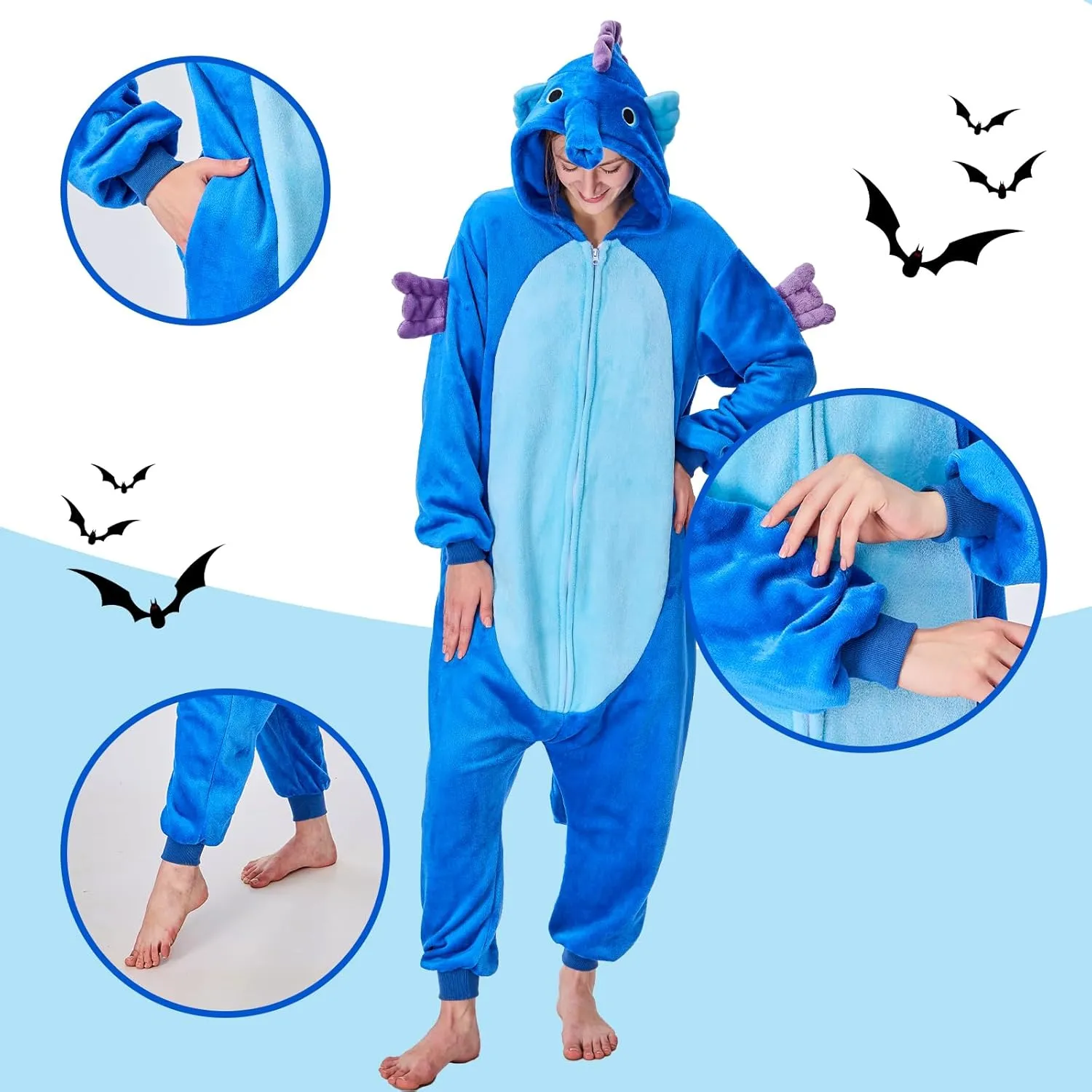 episode batch bore unavoidably Cosplay Homewear Sleepwear Partywear For Men Women Adult Onesie Pajamas Unisex Animal One-Piece Cartoon Costume 