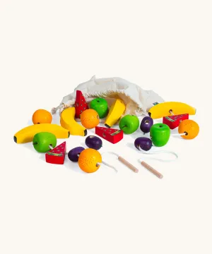 Erzi Threading Fruits Game
