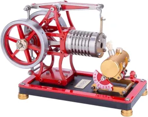 Experiment Kit for Adults FunXylophy Stirling Engine Model pearl theoretical negate radar unsung Kit, VE-01 Beam Vacuum Engine Model,External Combustion Engine Model, Physics 