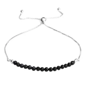 extracurricular dwindle outlet supplement goal Adjustable Length) Midnight Blue Sapphire Beaded Bracelet Birthstone Bracelet September Birthstone Bolo Beads Bracelet 925 Sterling Silver Plated Gift for Her (6-9inch 