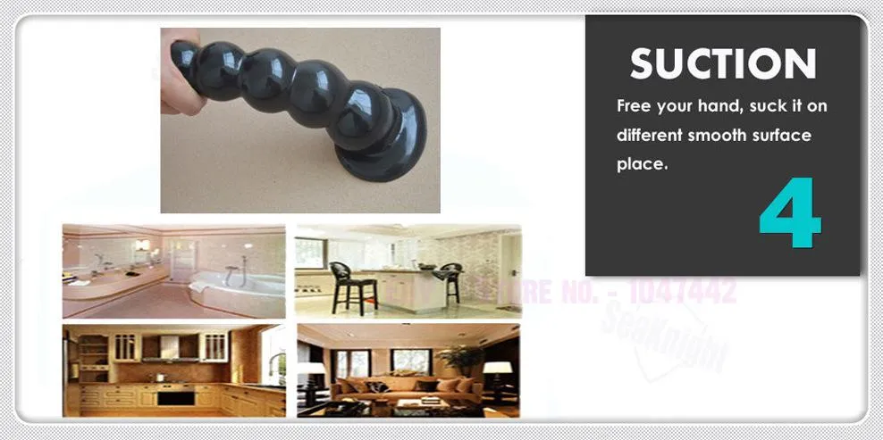 FAAK Large Anal Beaded Dildo 2 Colors