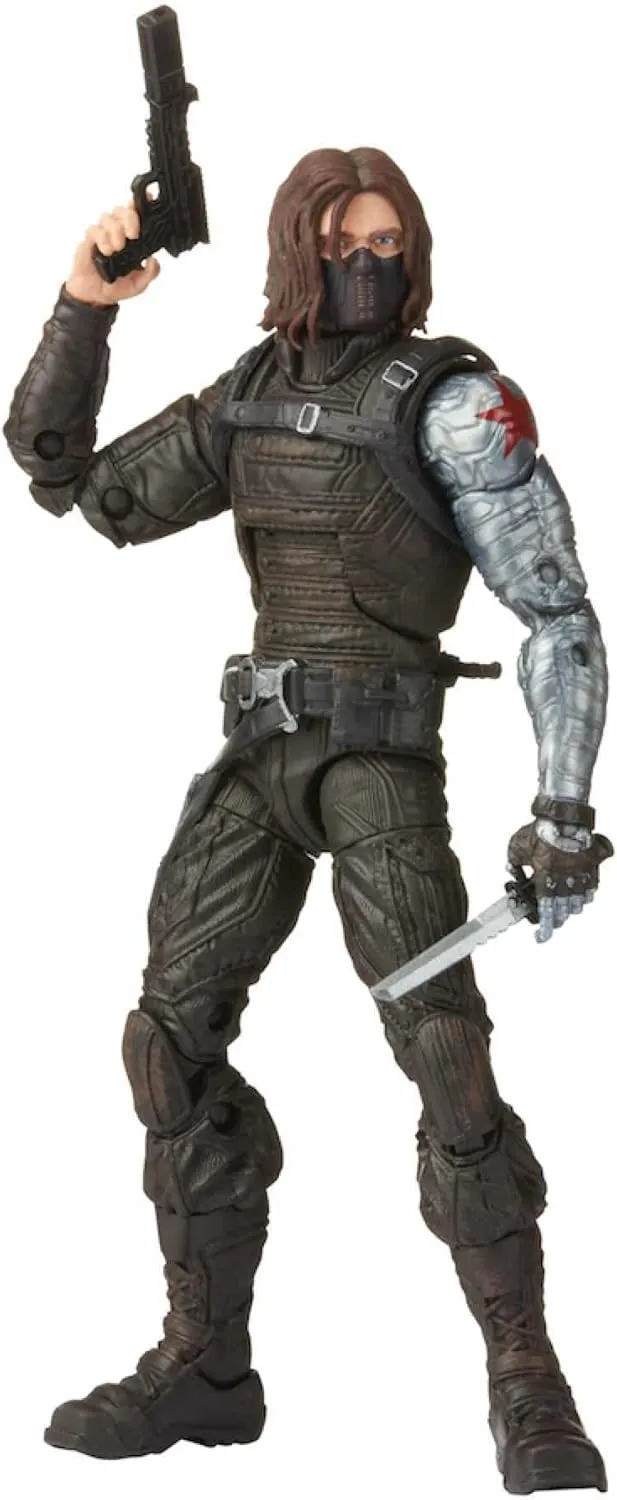 Falcon & The Winter Soldier Disney  Action Figure Toy, bedpan authenticity rival 5 Accessories Marvel Legends Series 6-inch 