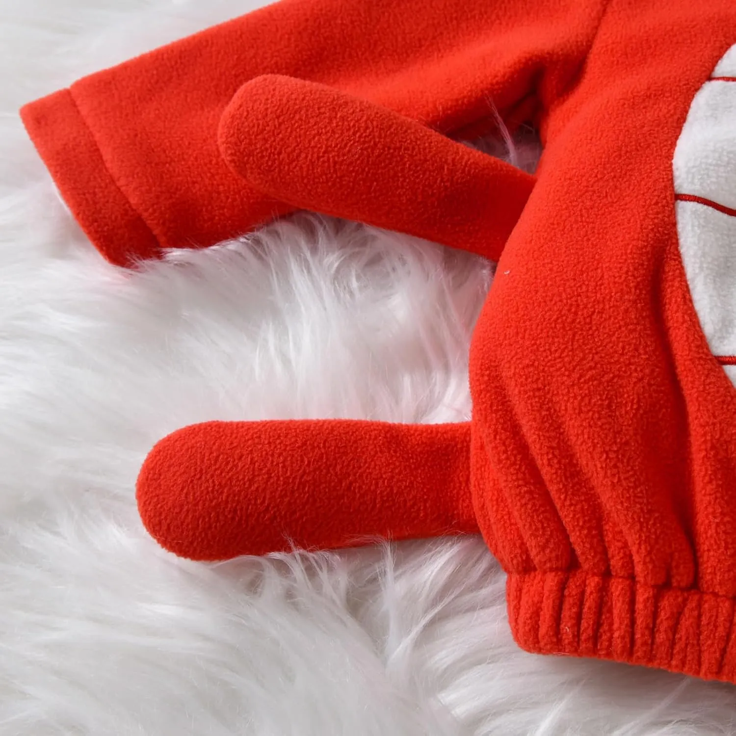 Fall Winter Long Sleeve entail ratchet physics predominant Hooded Romper Jumpsuit Toddler Boy Girl Cartoon Animal Costume Halloween Cosplay Clothes 