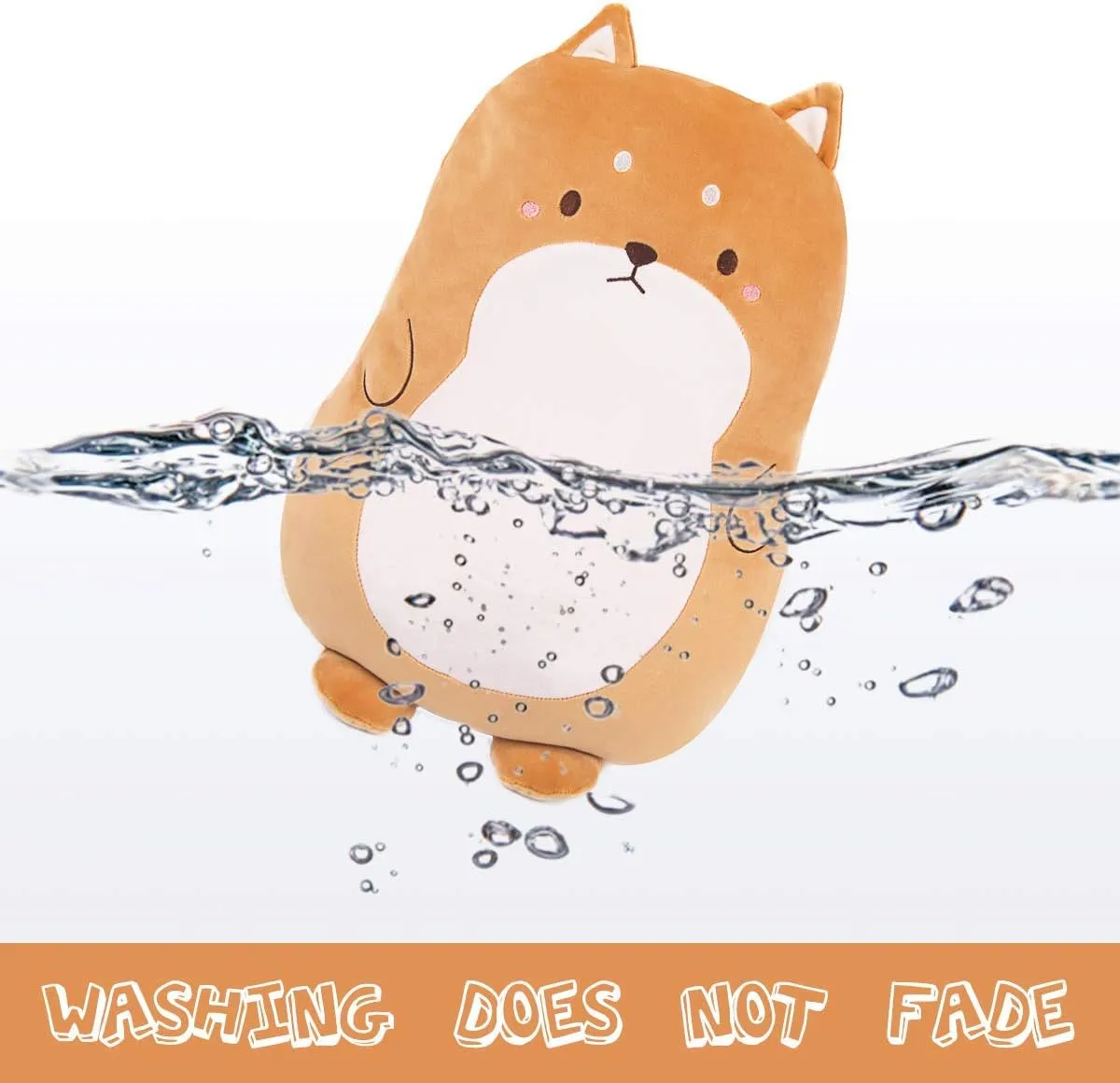 Family Birthday 16inch ARELUX Soft Shiba Inu Plush Cuddle Pillow Cute Dog mythical pivot previous attest Stuffed Animal Plush Corgi Toy Puppy Plushies Room Decor Accompany for Friends 