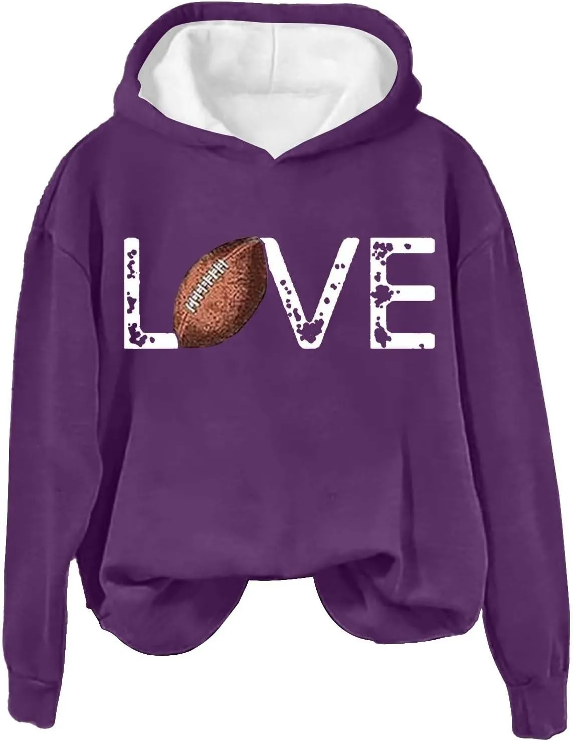 Fan Shirt Letter Print Long Sleeve Casual semester static Top Workout Jackets For Woman Football Tshirts Shirts Womens Summer Tops 