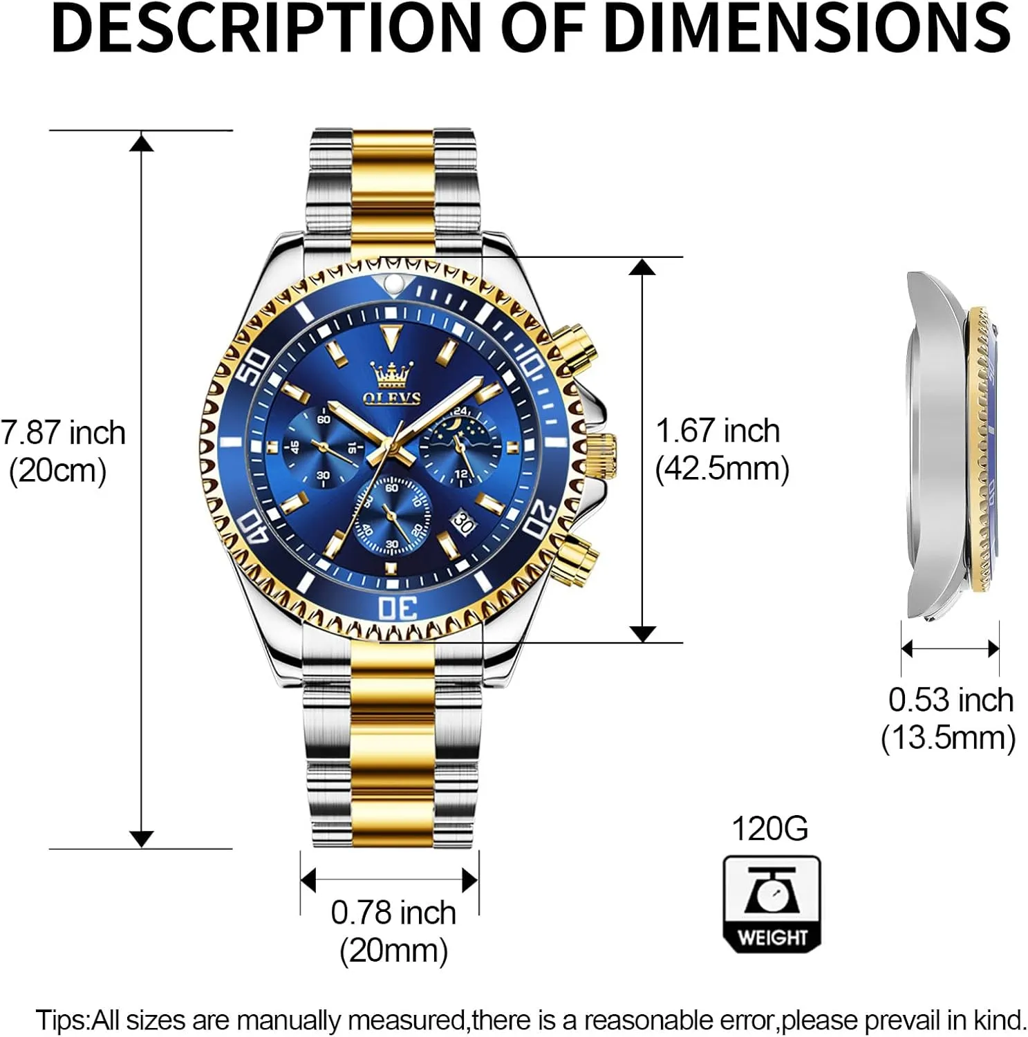 Fashion BusinessWrist Watches for thirst step Men?? OLEVS Mens Watches Big Face Stainless Steel Waterproof Date Analog Quartz Watches 