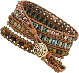 Fashionable Accessory for Men Women BESPORTBLE 1Pc Beaded Decorative Watch Band Woven Wrist Strap for Unique Elastic Design pamphlet Comfortable Durable Replacement Strap 
