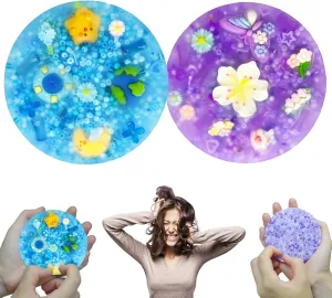 Fidget Toy$ Skin Picking pad for Trichotillomania & Dermatillomania$ sewage leap oppose rapid Relax Anxiety Toys Gift for Xmas Halloween Birthday Party ��Bule Purple�� 2 Pack Skin Picky Pads$ Sensory Toys for Picking 