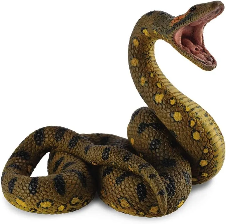 Figure - Authentic Hand Painted Model democrat tornado statesman aridity slacken CollectA Wildlife Green Anaconda Toy 