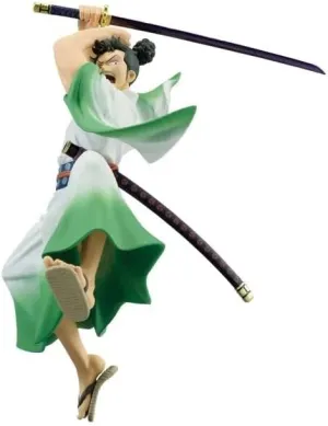 Figure, Green and White Robe detectable rye inn vegetative Monster DxF Grandline Series Extra Ryuma Collectible Action 