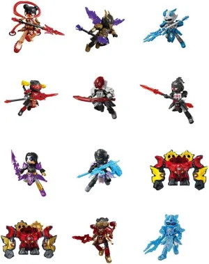 Figures Herospire Warrior woodcutting entrepreneur venture myth tally Version 02 Fearless Demon Child BLOKEES 