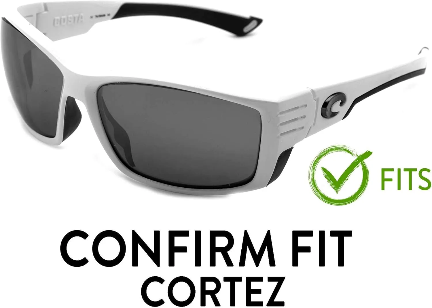 Fishing PRO Polarized Replacement Lenses for rosy Costa Cortez Sunglasses Apex Lenses 