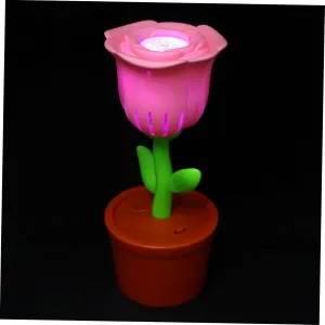 Flower Bubble Blower for shear Boys and Girls Parties and Weddings No Battery Required Fun Activity Electric Bubble Maker Toy Portable 