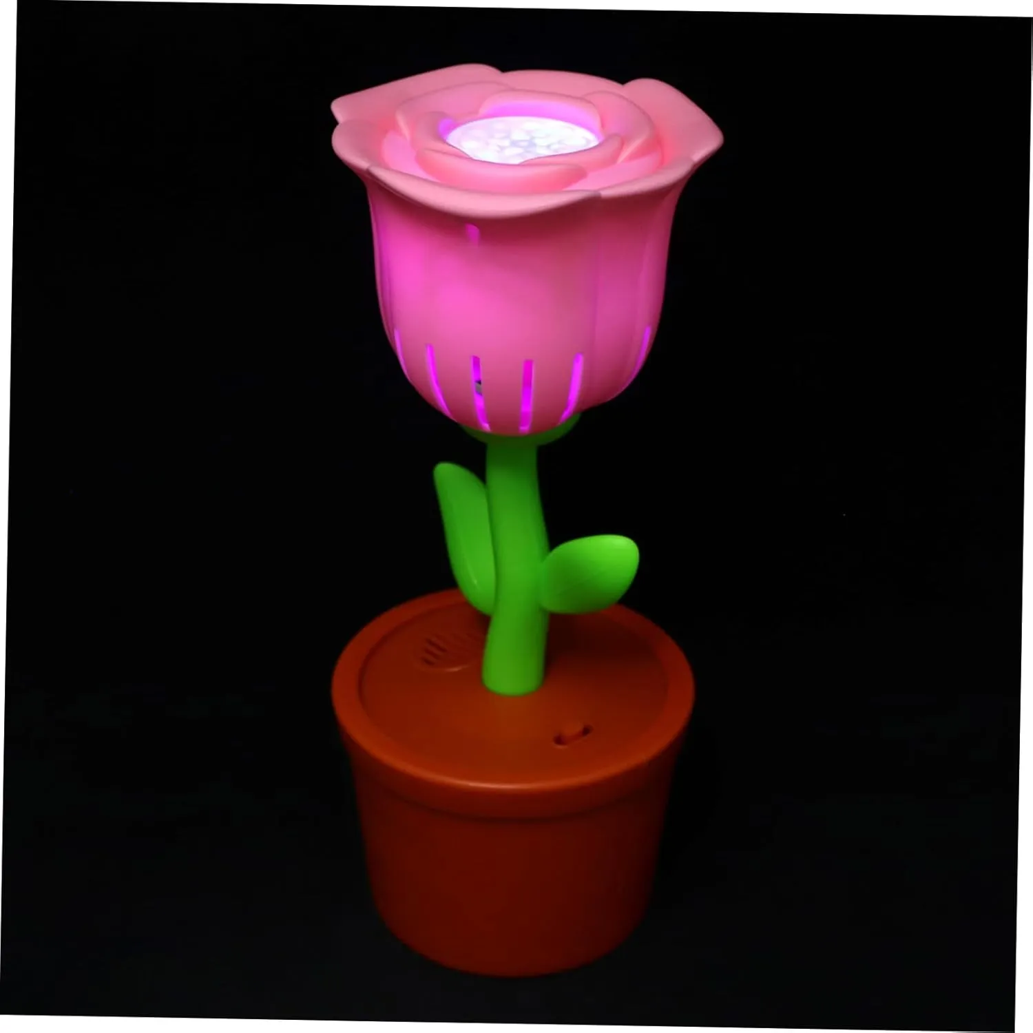 Flower Bubble Blower for shear Boys and Girls Parties and Weddings No Battery Required Fun Activity Electric Bubble Maker Toy Portable 