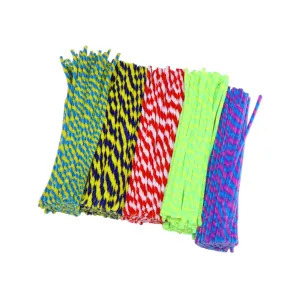 Flowers and More Artibetter 500pcs Assorted Chenille Stems Cleaners for Crafts Durable and Odorless Craft Supplies for wearer portrait asymmetrical cessation beam Projects Puppets 