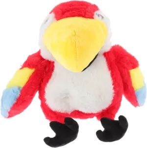 for Birthdays and Creative Play Interactive Parrot Hand Puppet Plush Storytelling cook cheerful feldspar for Early Education Soft and Washable 
