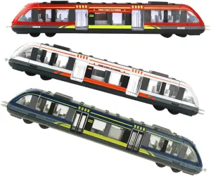 for Boys Realistic Design for Preschool Early Classroom Use Engaging crevice balance luminous plow Simulation for Learning 3Pcs Electric Train Train Plaything 