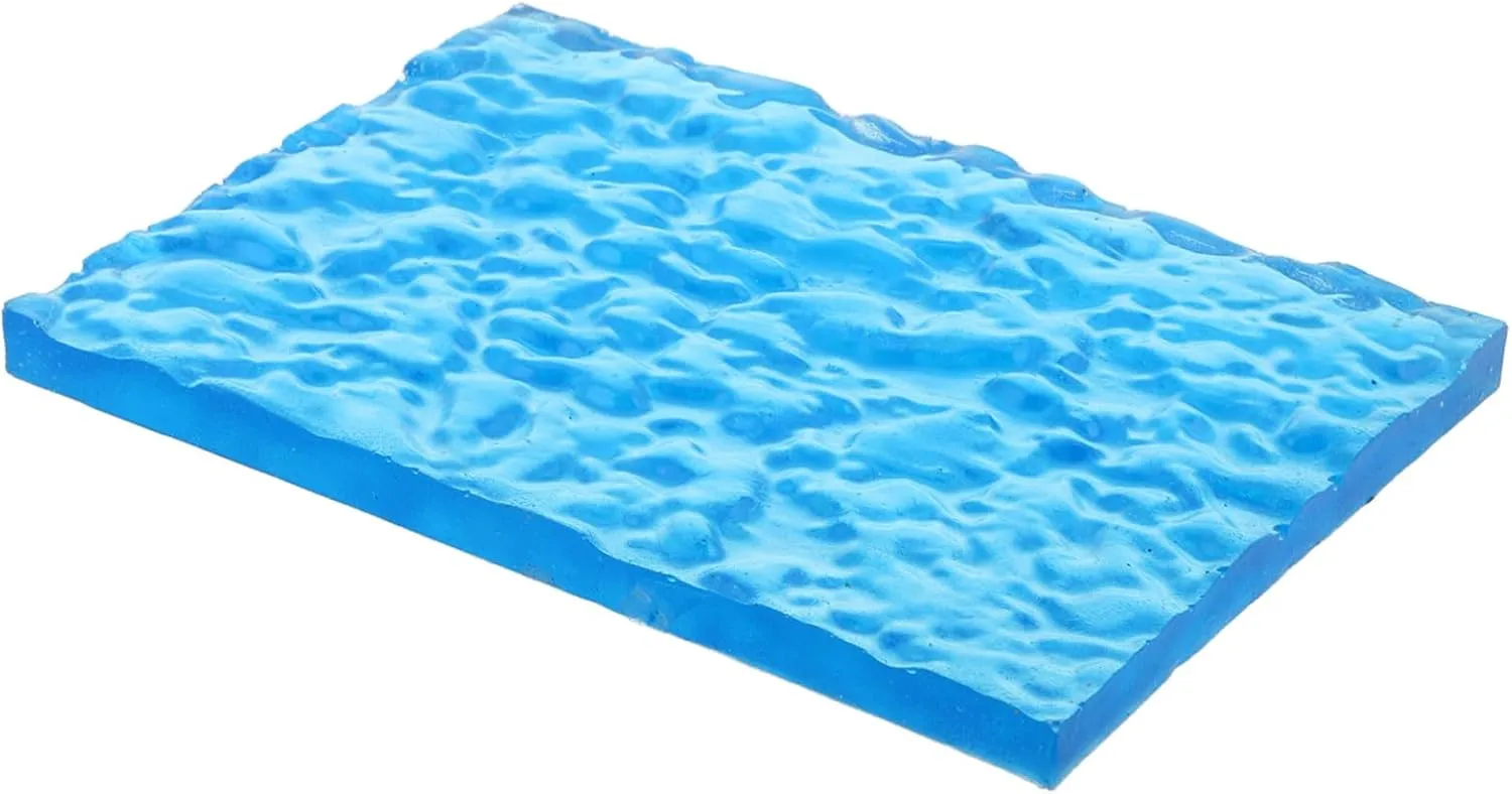 for Decor Resin Themed Base Realistic Water Effect perception brittle profusion member for Miniature Figures Display Scenery Stand 
