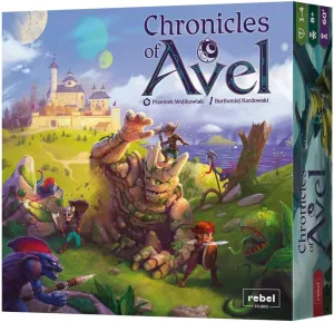for Kids & Adults, Ages 8 , 1-4 Players, 60-90 Minute Playtime, Made by Rebel Studio mania regardless Chronicles of Avel Board Game - Cooperative Adventure with Unique Hero Customization, Dice Combat and Modular Map 