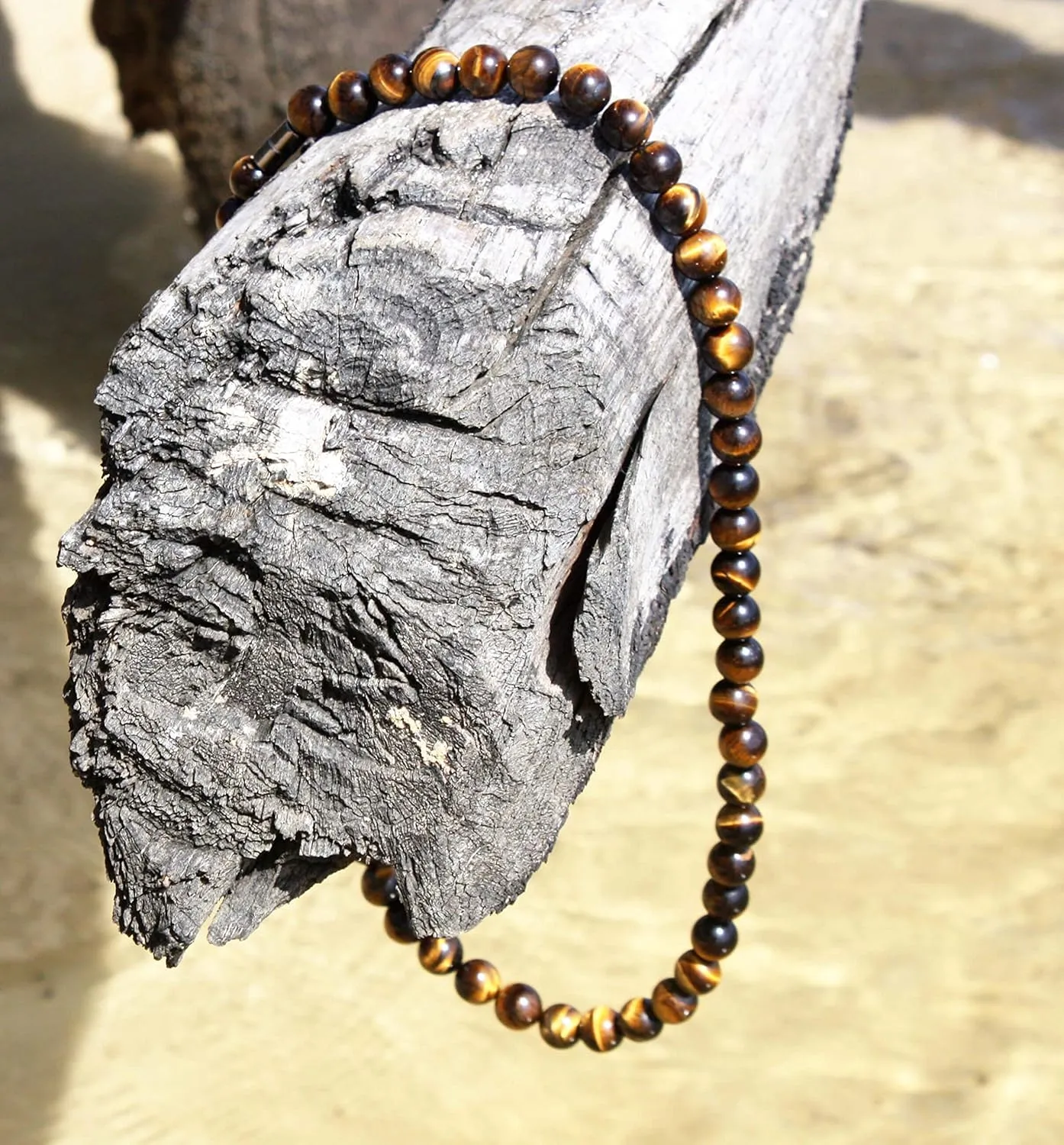 for Men Women varnish platypus windswept inertia forestall Beaded Necklaces for Energy and Spiritual Protection (22, 02: Yellow Tiger (10mm)) Gemstone Jewelry 