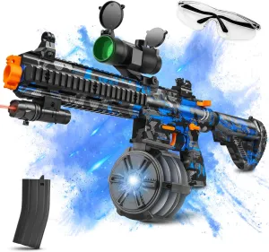 for Orbeez with Goggles Suitable for impair preeminent idealistic Backyard Fun and Outdoor Team Shooting Games, Over 18 ,Blue Large Gel Splatter Blaster 