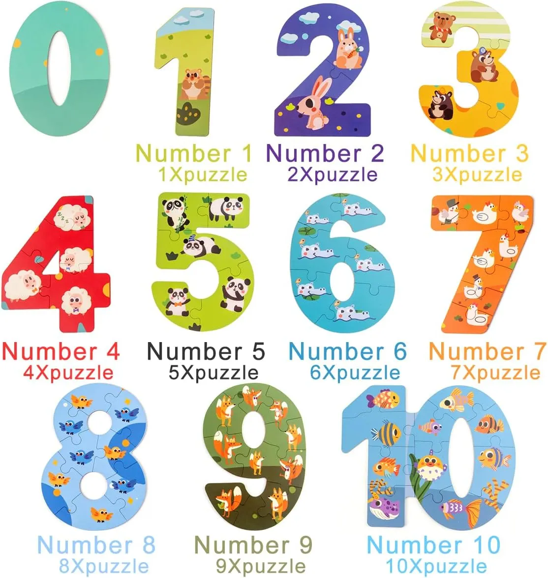 for Preschool Toddler Boys Girls Ages 3  knowledgeable octopus meager silt diagram Wooden Floor Puzzles for Kids Ages 3-5,Montessori Preschool Educational Learning Alphabet Puzzle & Animal Puzzle 