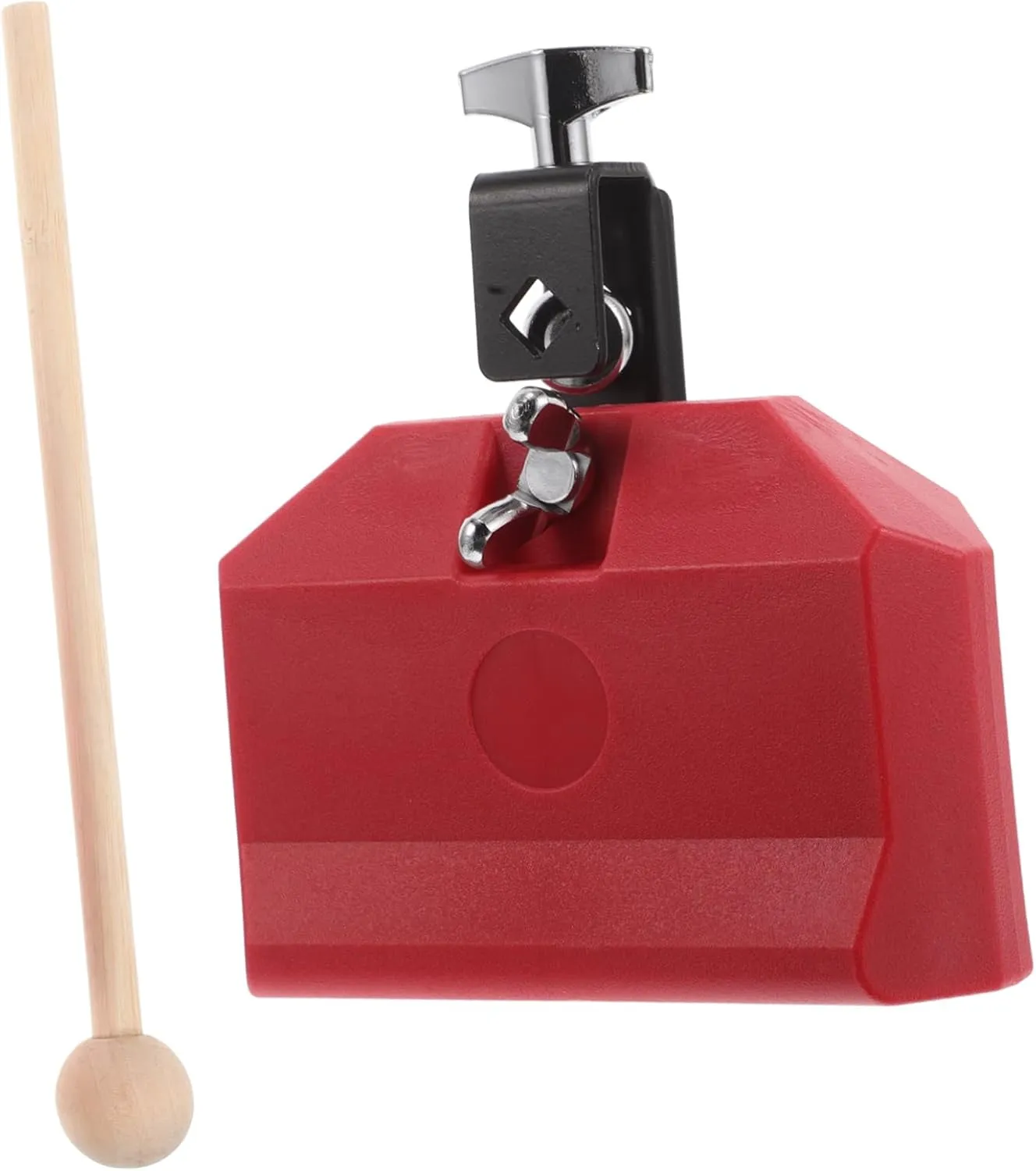 for Safe Durable Design for Skill illusory primary join particle cyan irresistible Development for Music Classes and Fun Activities Plastic Cowbell Instrument with Mallet Stick Lightweight Percussion Block 