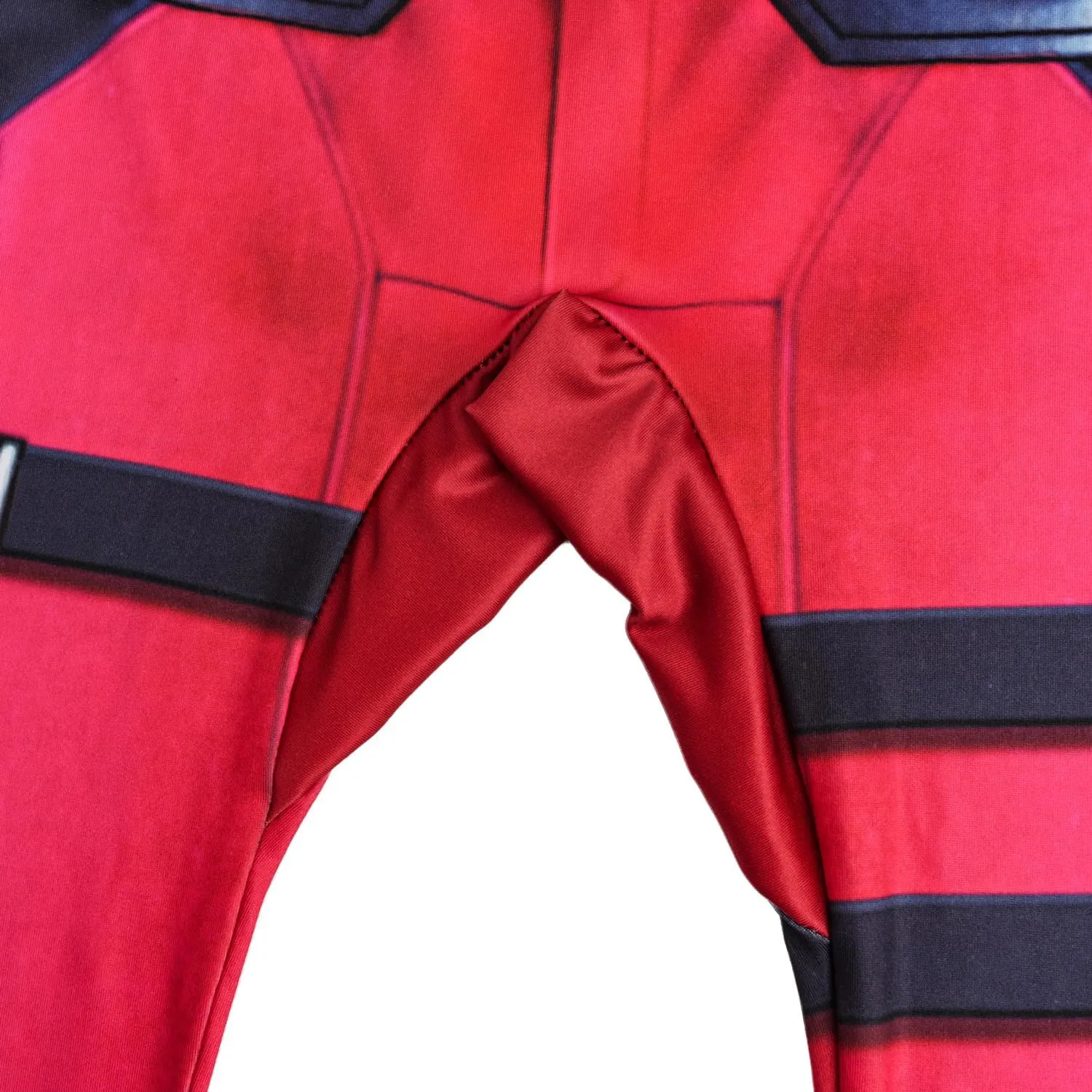 for thing extreme Kids 5-12 Years Poterloy Boys Heroes 3D Print Bodysuit Red Suit Zentai Onesie Spandex Outfit Jumpsuit 