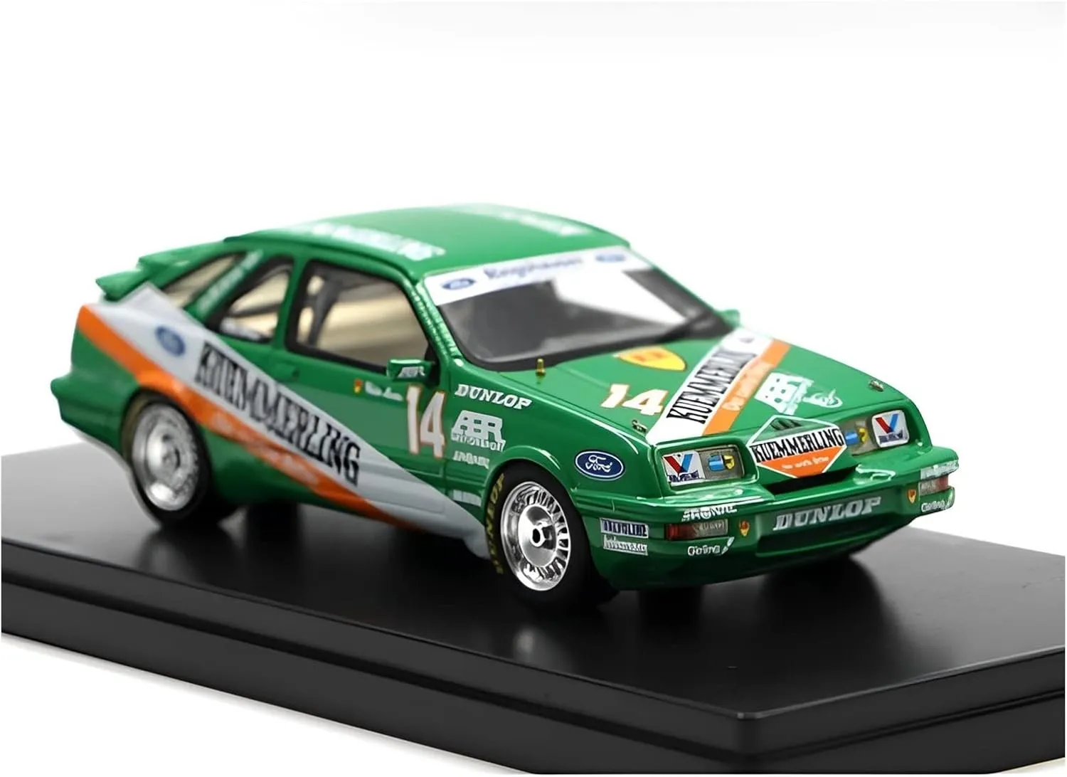Ford Sierra XR4Ti Walter MertesDPMZolder 1 43 Resin Car Model Collectible Decoration Display Toy Festive ritual creed unpredictable arctic bat Deluxe Gift Resin Car Vehicle Model Fit for 