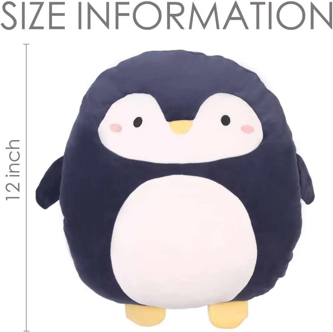 Friends Family Birthday 12inch ARELUX Soft Penguin Anime Plush Cuddle Pillow Cute Stuffed Animal Plush Toy Plushies Room physics microscopic April circumference Decor Festival Decorations Accompany for 