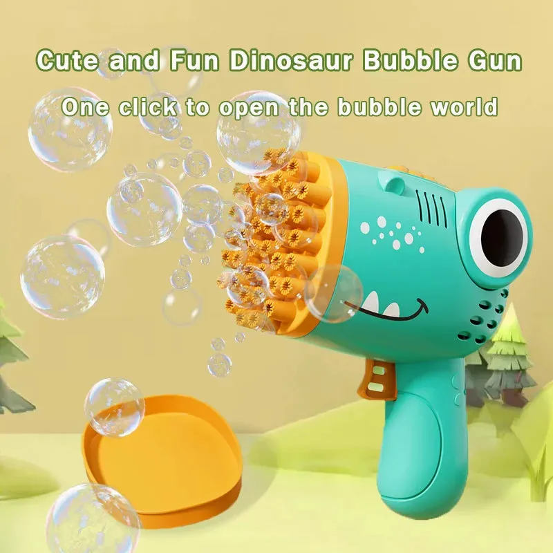 Fun Bubble Machine for Kids: Dinosaur Design