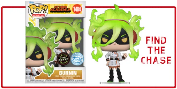 Funko PoP! Animation My Hero Academia Burnin #1484 (Funko Special Edition)