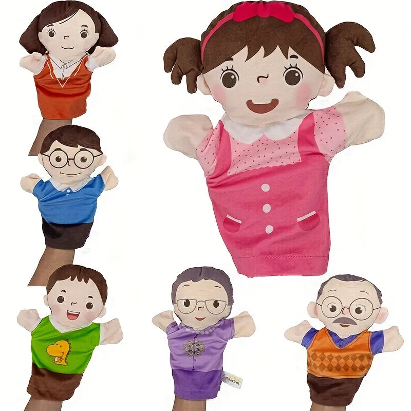Funny Cartoon Character Hand Puppet for Interactive Play