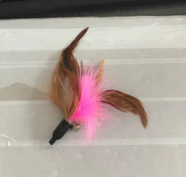 Funny Cat Stick Colorful Feathers Tease Cats Sticks Training Interactive Toys for Cats Fishing Rod Cat Accessories Pet Supplies